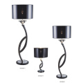 Black Steel PVC Decorative Restaurant Floor Lamp (GF2629-1)